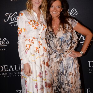 Exclusif - Laura Dern et Anne-Gaëlle Kerdranvat (Directrice Générale Kiehl's France) - Soirée au Kiehl's Club lors du 43ème Festival du Cinéma Américain de Deauville, France, le 2 septembre 2017. © Rachid Bellak/Bestimage