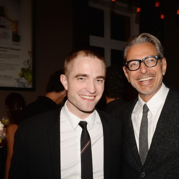 Exclusif - Robert Pattinson et Jeff Goldblum - Soirée au Kiehl's Club lors du 43ème Festival du Cinéma Américain de Deauville, France, le 2 septembre 2017. © Rachid Bellak/Bestimage