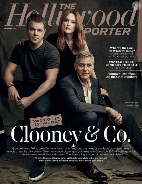 Couverture de The Hollywood Reporter.