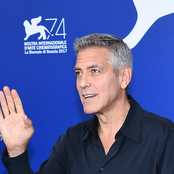 George Clooney au photocall de "Suburbicon" lors du 74e Festival International du Film de Venise (Mostra), le 2 septembre 2017.