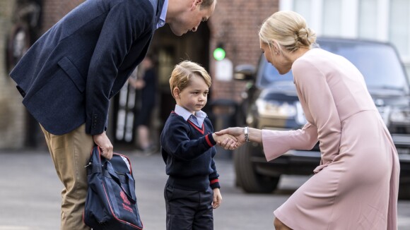 George de Cambridge : Trop mignon pour sa rentrée, sans sa maman Kate Middleton