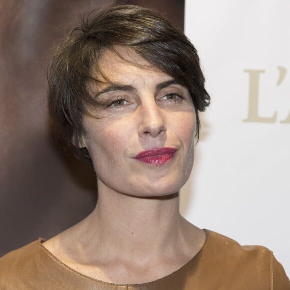 Alessandra Sublet à la première de "La Confession" au cinéma UGC des Halles à Paris, le 2 mars 2017. © Pierre Perusseau/Bestimage