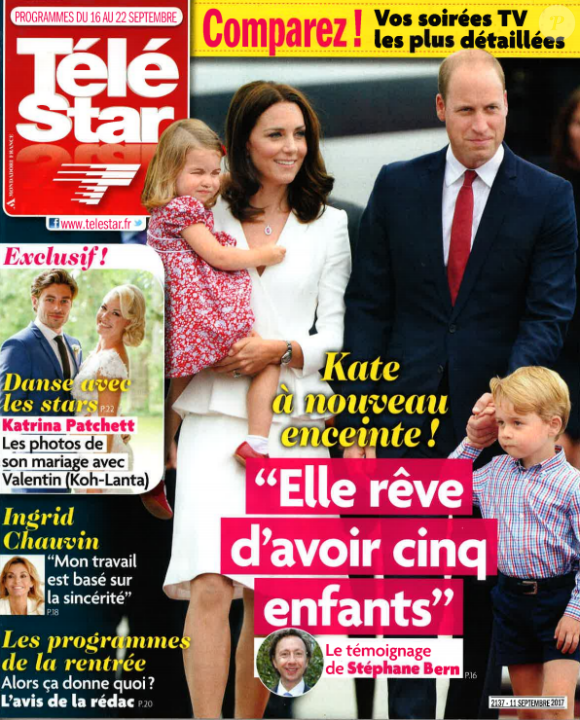 Le magazine Télé Star du 16 au 22 septembre 2017