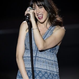 Exclusif - Nolwenn Leroy (enceinte) - Enregistrement de l'émission "2017 en chansons" à la Seine Musicale à Boulogne-Billancourt. Le 6 juin 2017 © Cyril Moreau - Veeren Ramsamy / Bestimage