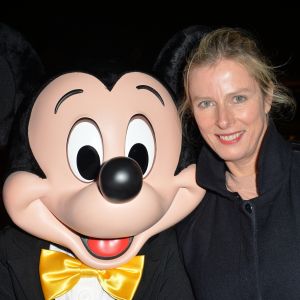 Karin Viard et Mickey Mouse - Lancement de l'évènement " BHV loves Mickey" au Perchoir à Paris le 7 septembre 2017