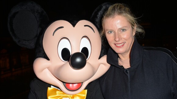 Karin Viard adore Mickey et elle ne le cache pas !