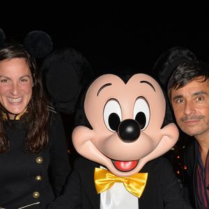 Ariel Wizman et sa femme Osnath - Lancement de l'évènement " BHV loves Mickey" au Perchoir à Paris le 7 septembre 2017
