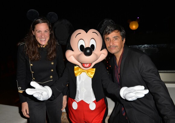 Ariel Wizman et sa femme Osnath - Lancement de l'évènement " BHV loves Mickey" au Perchoir à Paris le 7 septembre 2017