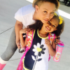Mel B et sa fille Madison (6 ans) sur une photo publiée sur Instagram le 1er septembre 2017.