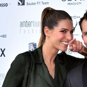 Laury Thilleman (Miss France 2011) et son compagnon Juan Arbelaez durant la soirée "Amber Lounge Monaco 2017" au Méridien Beach Plaza. Monaco, le 26 mai 2017. © Bruno Bebert/Bestimage