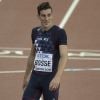 Le Français Pierre-Ambroise Bosse champion du monde du 800 m lors des Championnats du monde d'athlétisme 2017 au stade olympique de Londres, le 8 août 2017.