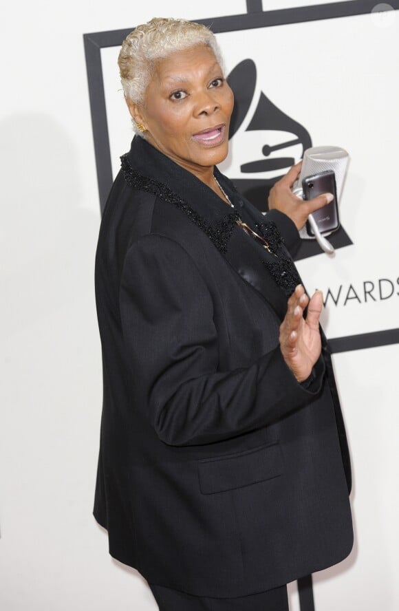 Dionne Warwick - 56e cérémonie des Grammy Awards à Los Angeles, le 26 janvier 2014.
