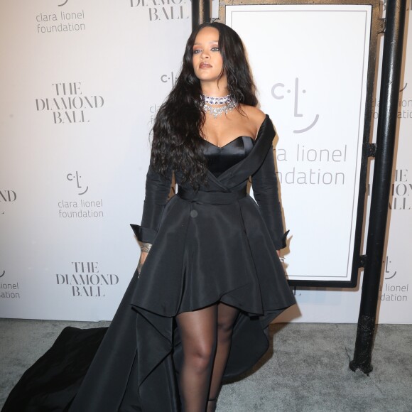 Rihanna - Soirée de la 3ème édition du "Diamond Ball " en faveur de l'association de Rihanna "Clara Lionel Foundation" au Cipriani Wall Street à New York, le 14 septembre 2017.
