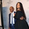 Rihanna et son grand-père Lionel Brathwaite - Soirée de la 3ème édition du "Diamond Ball " en faveur de l'association de Rihanna "Clara Lionel Foundation" au Cipriani Wall Street à New York, le 14 septembre 2017.