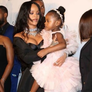 Rihanna et sa nièce Majesty - Soirée de la 3ème édition du "Diamond Ball " en faveur de l'association de Rihanna "Clara Lionel Foundation" au Cipriani Wall Street à New York, le 14 septembre 2017.