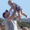 Wayne Rooney avec sa femme Coleen et leurs enfants en vacances à Formentera le 30 juin 2017.