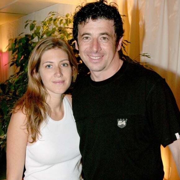 Patrick Bruel et Amanda Sthers en 2007 après un concert à Paris