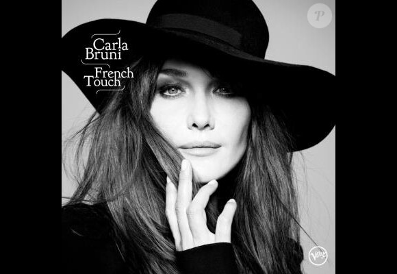 Pochette de l'album "French Touch" de Carla Bruni, disponible le 6 octobre (Barclay).