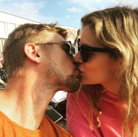 Boyd Holbrook et sa compagne Tatiana Pajkovic, Instagram, juillet 2017