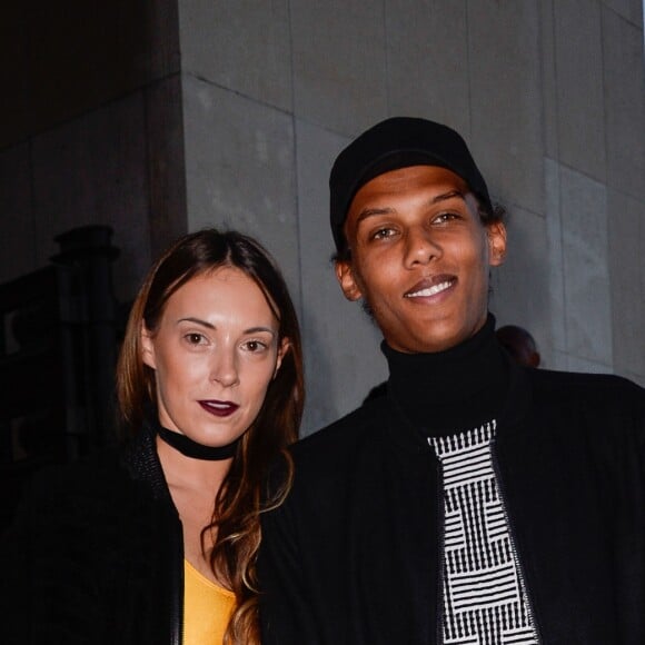 Stromae et Coralie Barbier à Paris. Le 4 octobre 2016.