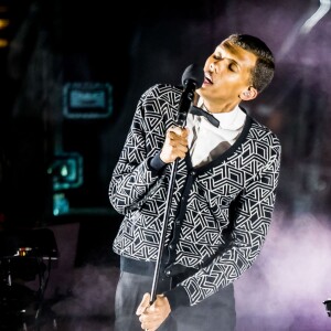 Stromae en concert. Avril 2015.