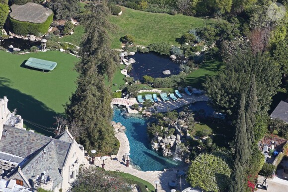 Le manoir Playboy de Hugh Hefner à Los Angeles - 2014