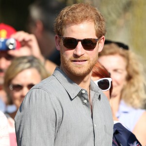 Le prince Harry à l'épreuve de cyclisme lors des Invictus Games 2017. Le 27 septembre 2017