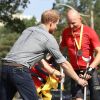 Le prince Harry à l'épreuve de cyclisme lors des Invictus Games 2017. Le 27 septembre 2017