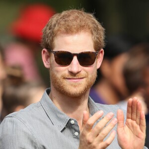 Le prince Harry à l'épreuve de cyclisme lors des Invictus Games 2017. Le 27 septembre 2017