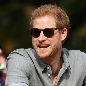 Le prince Harry assiste à la course cycliste des Invictus Games à Toronto au Canada le 27 Septembre 2017.