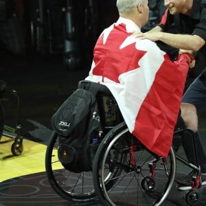 Le prince Harry assiste à l'épreuve d'aviron en intérieur lors des Invictus Games 2017 à Toronto. Le 27 septembre 2017