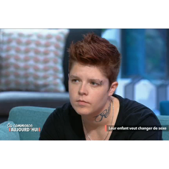 Mel, 22 ans, dans "Ça commence aujourd'hui" sur France 2, le 28 septembre 2017.