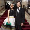 Guillaume Canet et sa compagne Marion Cotillard - 40e cérémonie des César au théâtre du Châtelet à Paris, le 20 février 2015.
