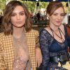 Emily Ratajkowski et Louise Bourgoin au défilé de mode printemps-été 2018 "Nina Ricci" à Paris. Le 29 septembre 2017 © CVS-Veeren / Bestimage