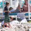 Julia Roberts passe ses vacances avec son mari Daniel Moder et ses enfants à Split en Croatie le 24 septembre 2017.