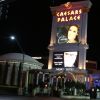 Le Caesars Palace rend hommage à René Angelil (mari de Céline Dion) à Las Vegas le 16 janvier 2016