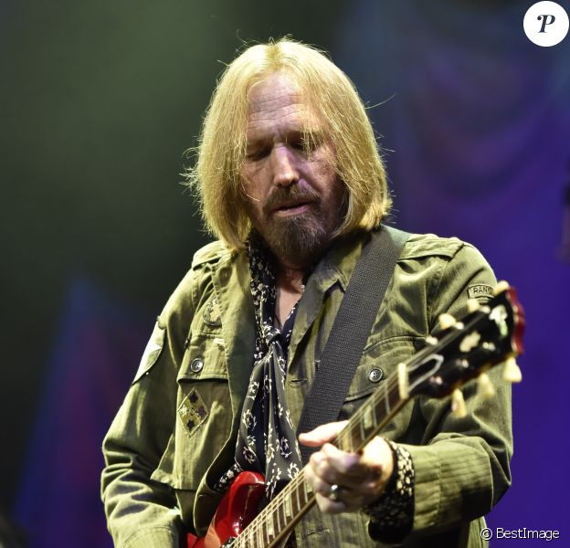 Tom Petty et son groupe Heartbreakers en concert à Chicago. Le 23 août 2014
