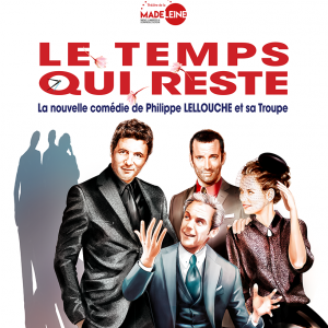 Affiche de la pièce Le Temps qui reste, au théâtre de la Madeleine depuis le 3 octobre 2017