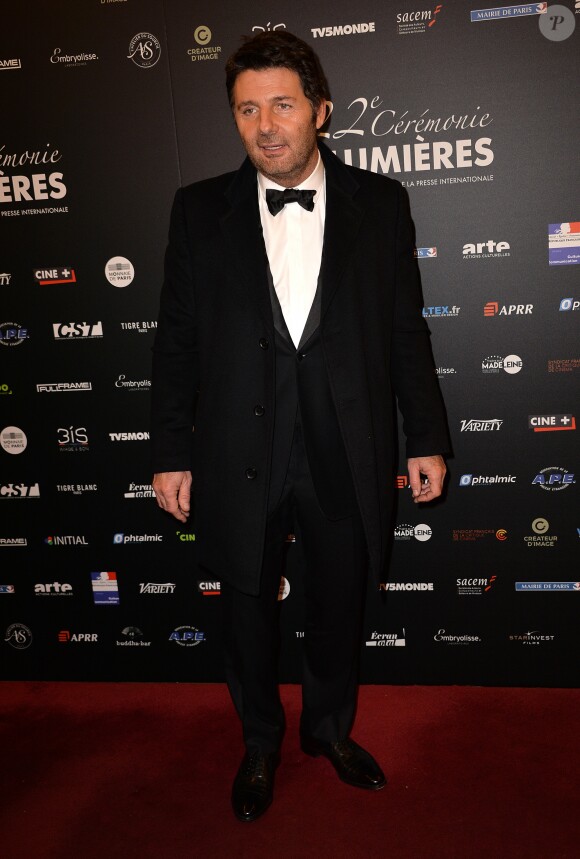 Philippe Lellouche - Photocall lors de la 22ème cérémonie des Lumières de la presse internationale au Théâtre de la Madeleine à Paris, le 30 janvier 2017. © Veeren/Bestimage