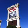 Céline Dion s'affiche sur le Strip à Las Vegas.