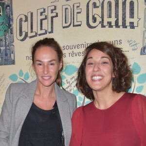 Vanessa Demouy et Lina Lamara à la générale de la pièce "La Clef de Gaïa" au théâtre des Mathurins à Paris, le 4 octobre 2017. © Giancarlo Gorassini/Bestimage