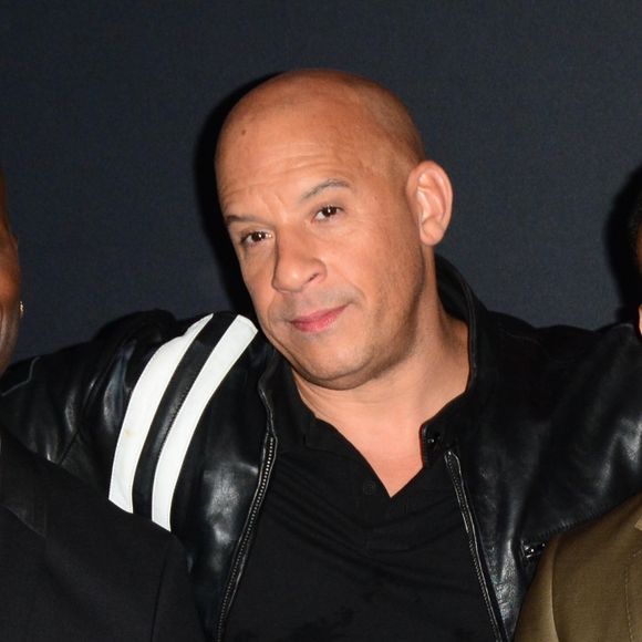 Tyrese Gibson, Vin Diesel, Ludacris à la première du film 'Fate Of The Furious' à New York, le 8 avril 2017