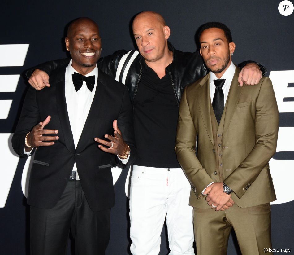 Tyrese Gibson, Vin Diesel, Ludacris à La Première Du Film 'Fate Of The ...