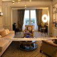Semi-Exclusif - Illustrations de la soirée d'inauguration de la "Suite Michèle Morgan" de l' Hôtel   Barrière le Majestic Cannes  à Cannes, le 7 octobre 2017. © Guirec Coadic/Bestimage