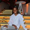 Semi-Exclusif - Karidja Touré lors de la soirée d'inauguration de la "Suite Michèle Morgan" de l'Hôtel Barrière le Majestic Cannes, le 7 octobre 2017. © Guirec Coadic/Bestimage 