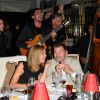 Semi-Exclusif - Clovis Cornillac avec sa femme Lilou Fogli lors de la soirée d'inauguration de la "Suite Michèle Morgan" de l'Hôtel Barrière le Majestic Cannes, le 7 octobre 2017. © Guirec Coadic/Bestimage 