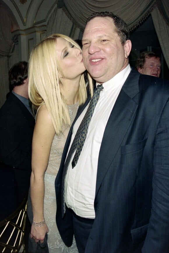 Harvey Weinstein et Gwyneth Paltrow à New York City, le 12 mars 1998.