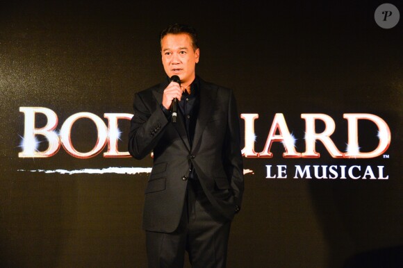 Exclusif - Dinh Thien Ngo (producteur exécutif) - Présentation presse de la comédie musicale "Bodyguard, Le Musical " à l'hôtel Meurice de Paris le 10 octobre 2017. © Coadic Guirec/Bestimage