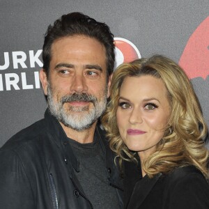 Jeffrey Dean Morgan et sa femme Hilarie Burton à la première de 'Batman V Superman: Dawn Of Justice' au Radio City Music Hall à New York, le 20 mars 2016