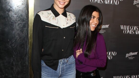 Kendall Jenner et Kourtney Kardashian : Duel de taille entre soeurs